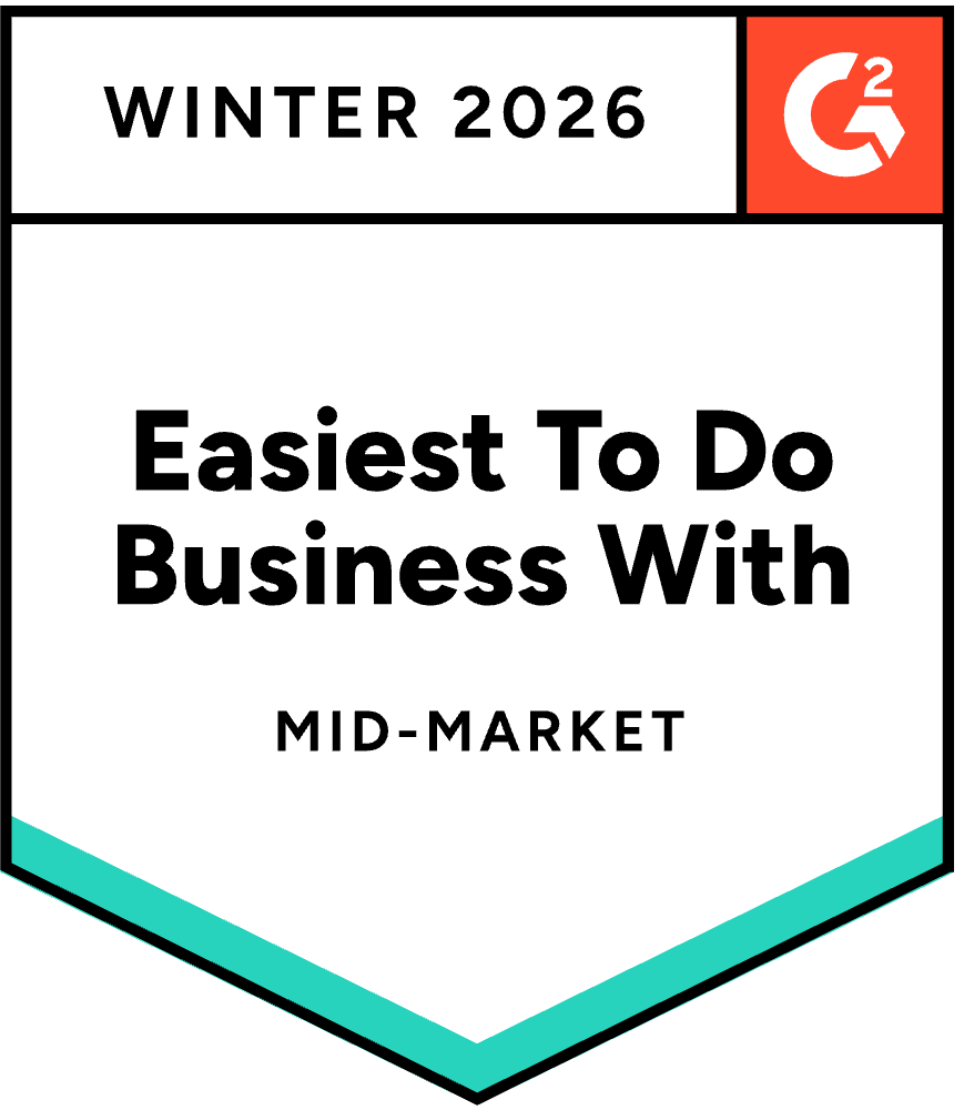 G2 Winter 2026 Easiest To Do Business With Mid-Market