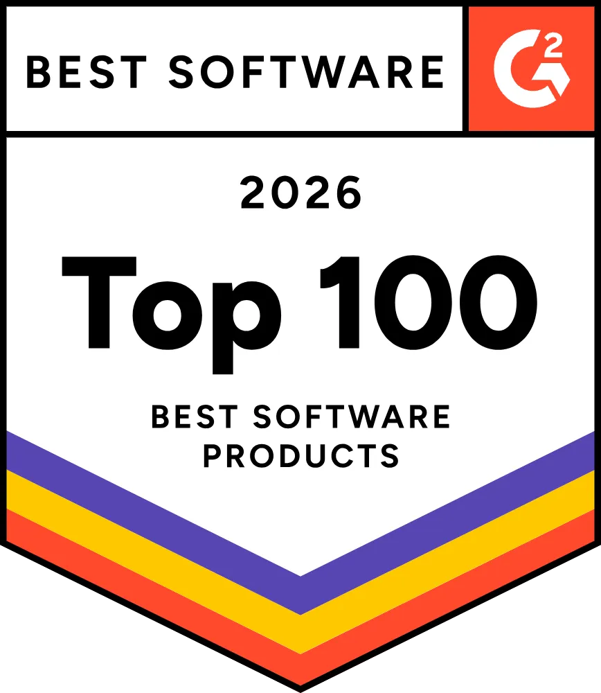 G2 Best Software 2026 Top 100 Best Software Products